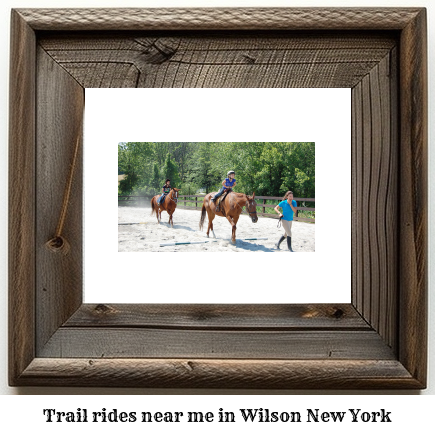 trail rides near me in Wilson, New York